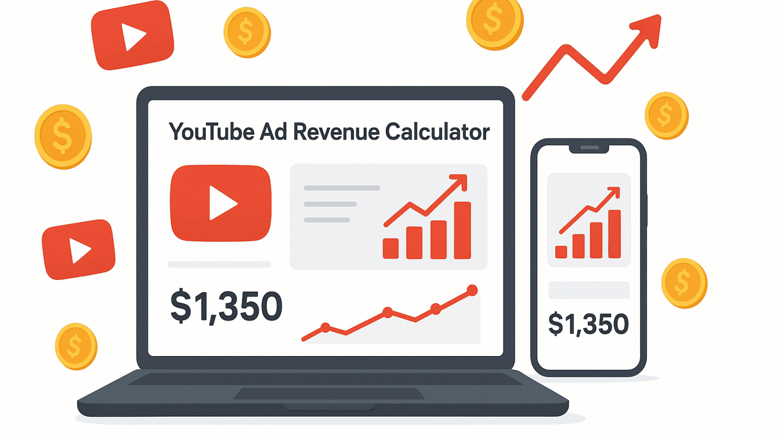 Youtube ad revenue calculator