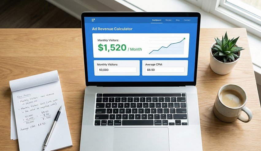 Blog Ad Revenue Calculator How to Estimate Your Website Income (Accurately)