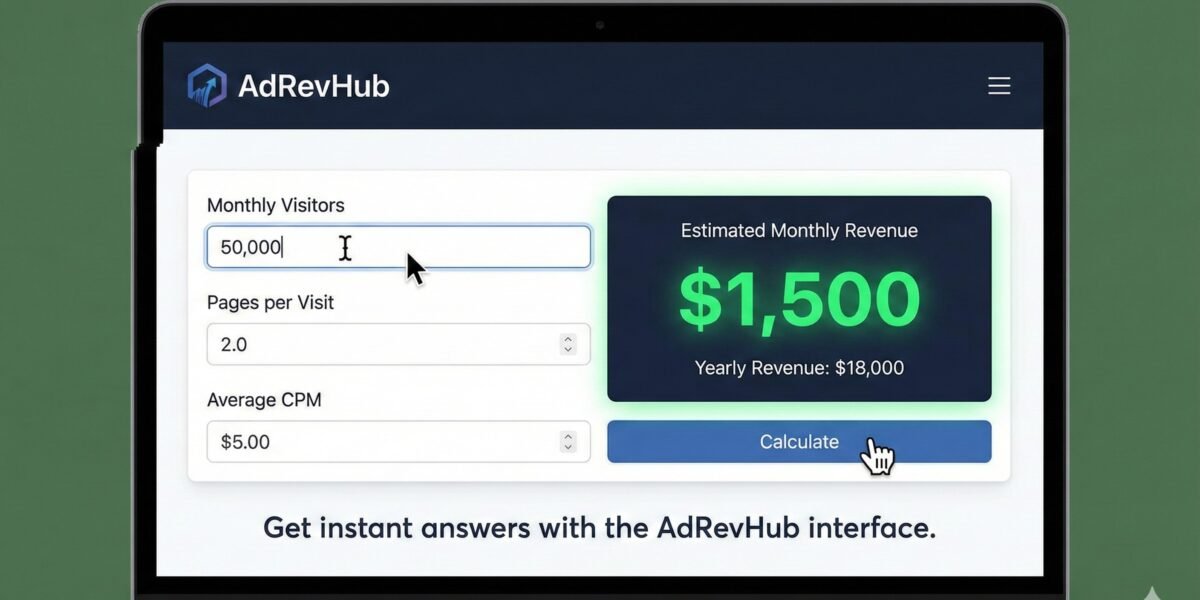 How to Use the AdRevHub Calculator (Step-by-Step)