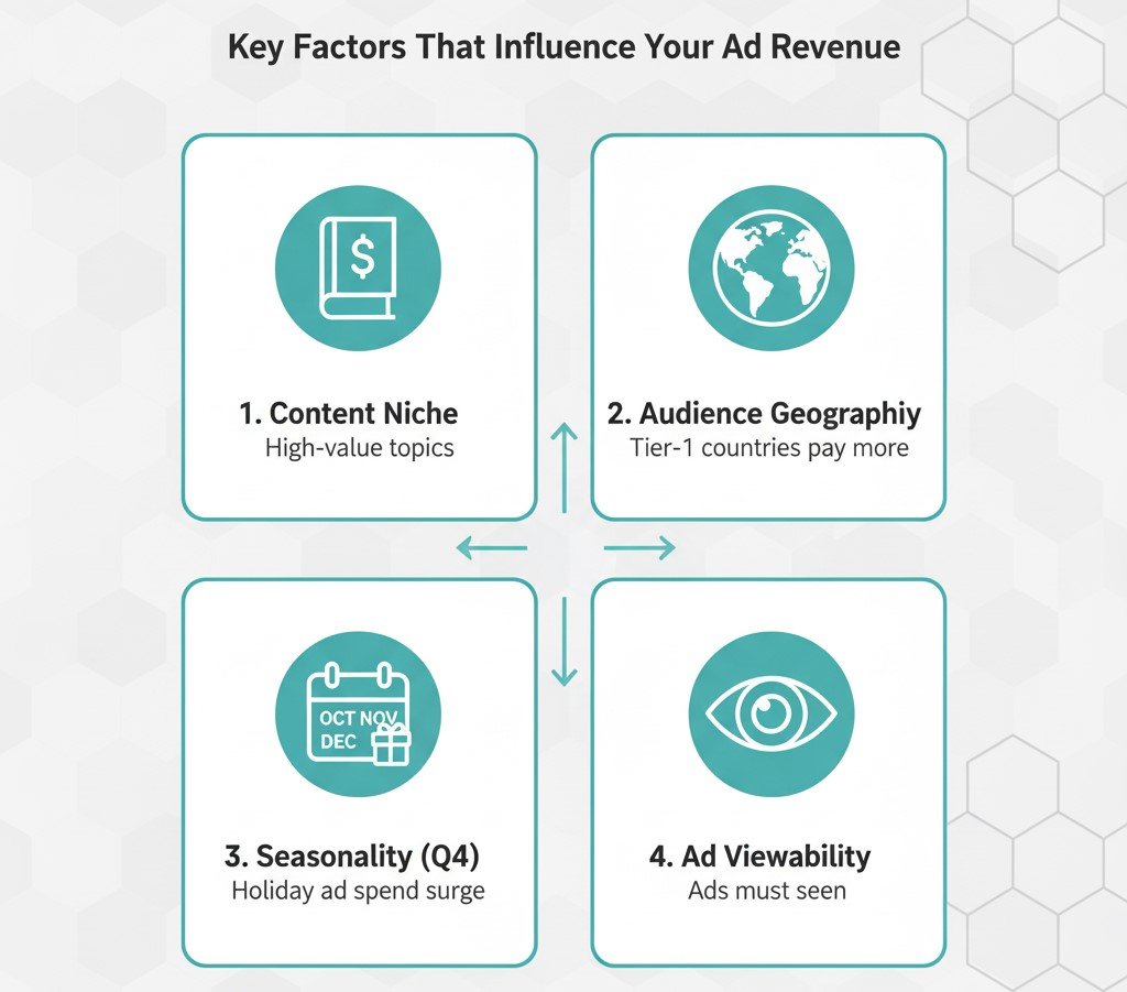 Key Factors That Determine Your Actual Ad Revenue