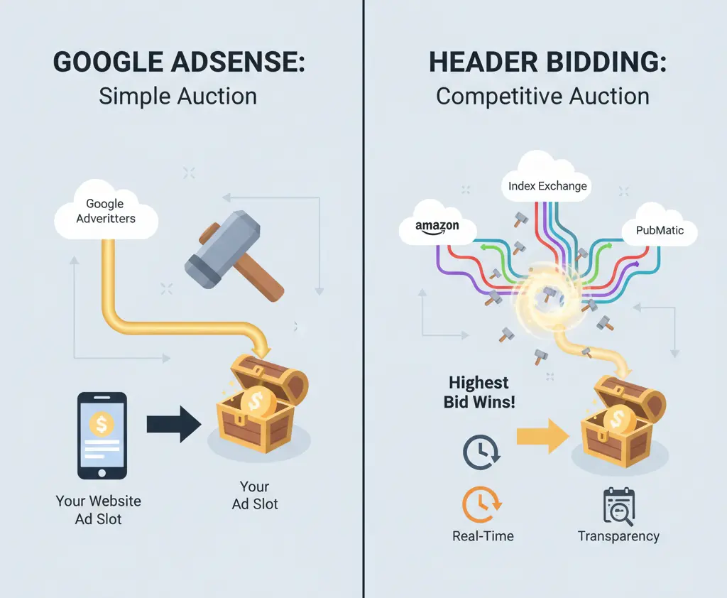 The Fundamental Difference How the Auction Works.